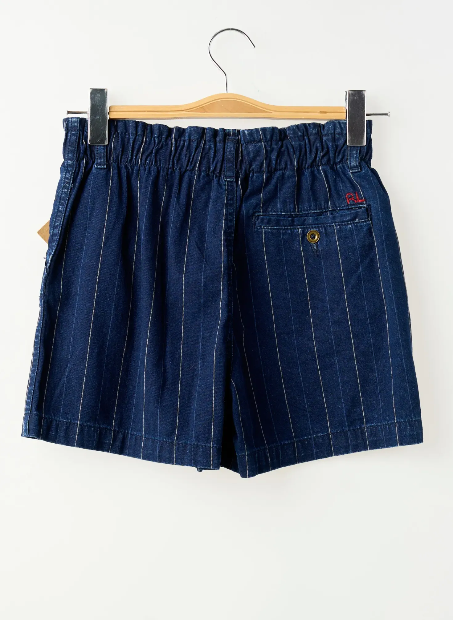 Short Ralph Lauren Bleu Taille Élastique