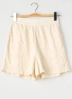 Short Vila Blanc Taille Haute
