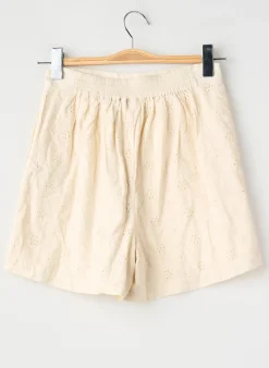 Short Vila Blanc Taille Haute