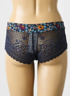 Shorty Empreinte Bleu