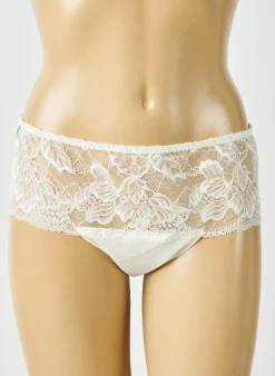 Shorty Simone Perele Blanc