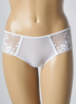 Shorty Simone Perele Blanc