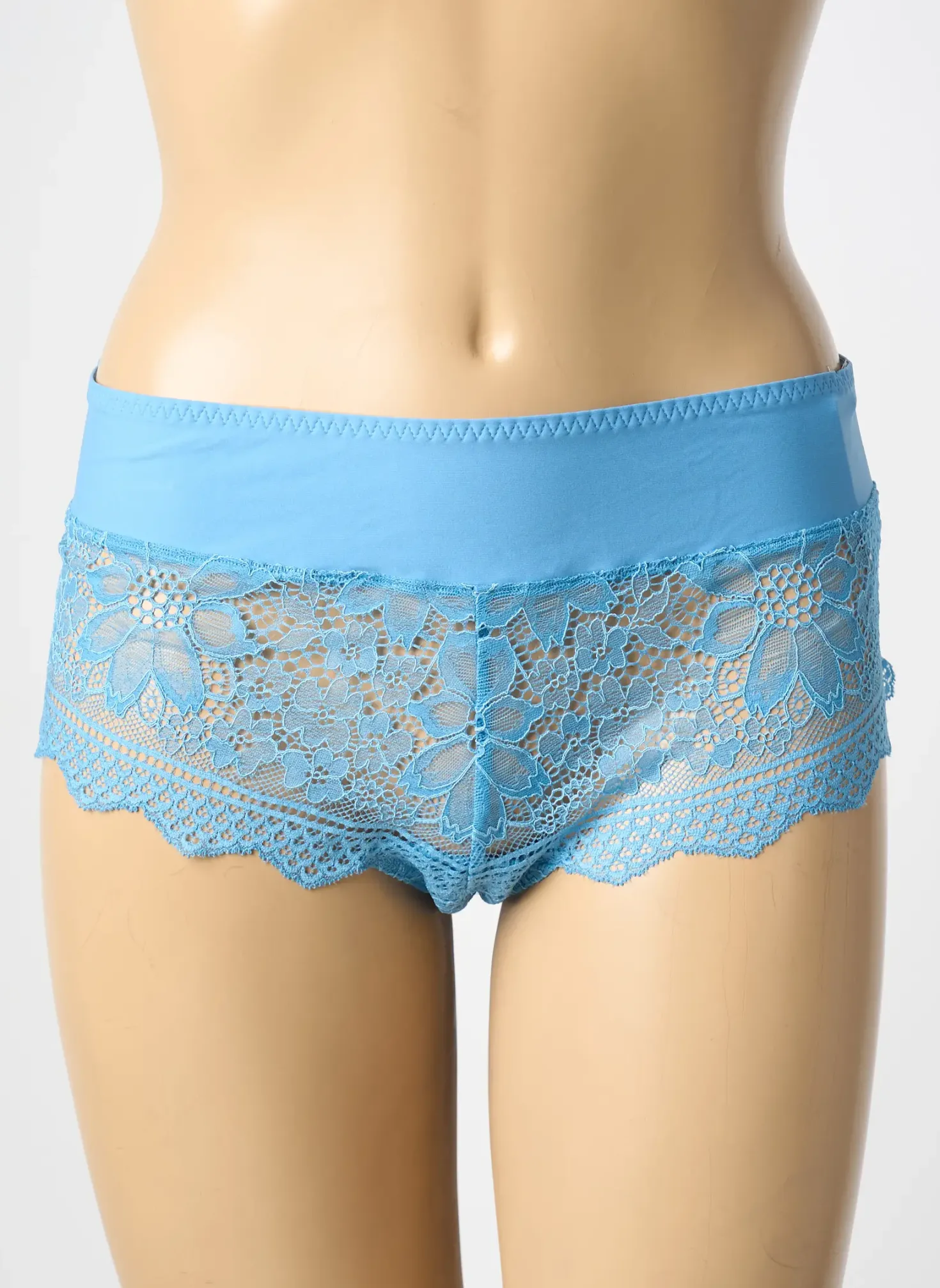 Shorty Simone Perele Bleu