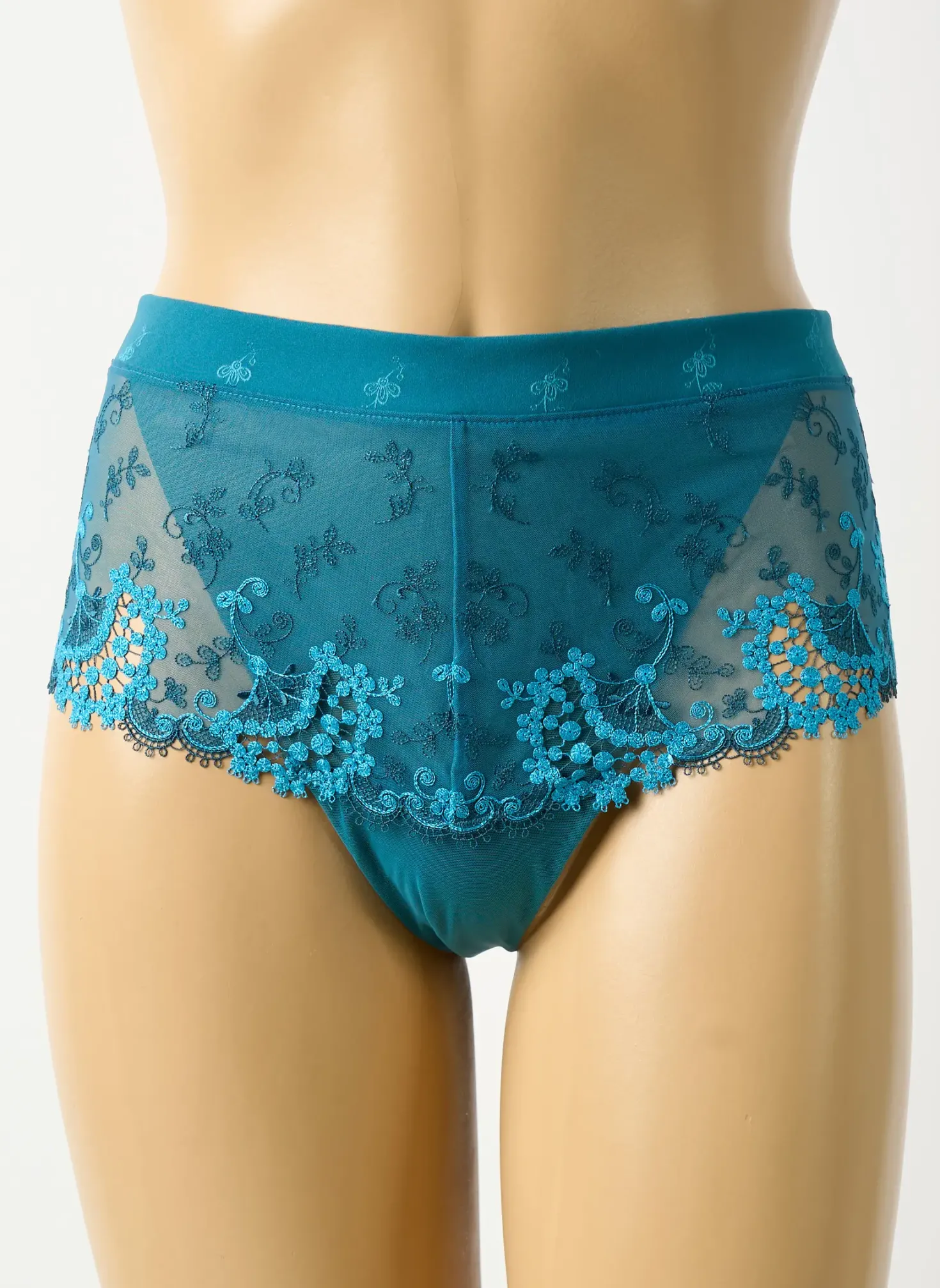 Shorty Simone Perele Bleu