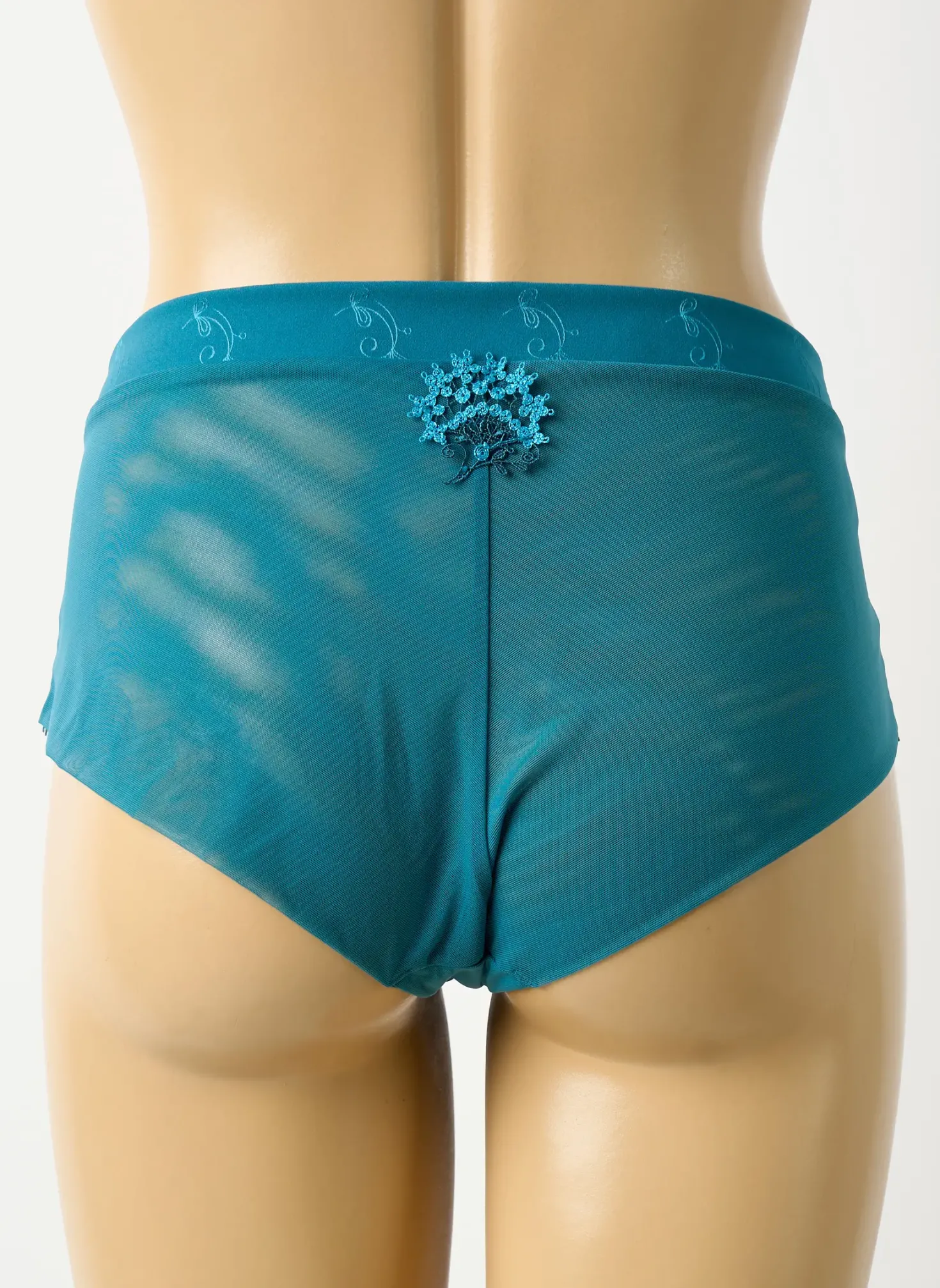 Shorty Simone Perele Bleu
