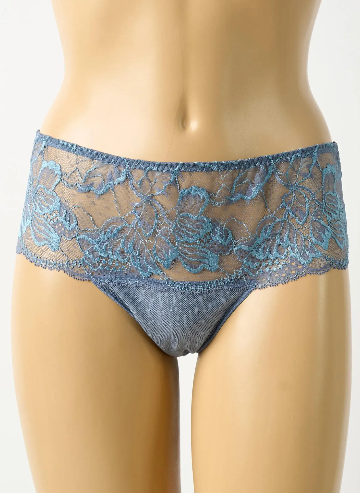 Shorty Simone Perele Gris
