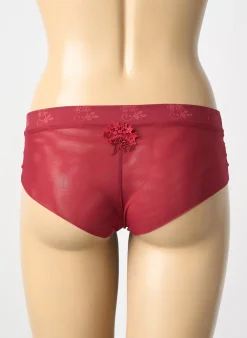 Shorty Simone Perele Rouge