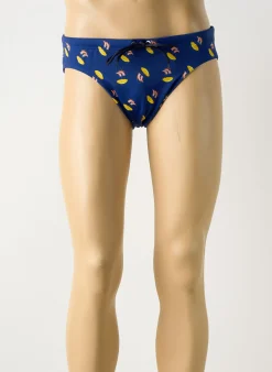 Slip De Bain Hom Bleu