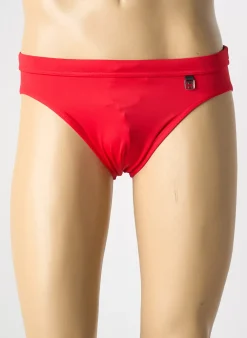 Slip De Bain Hom Rouge