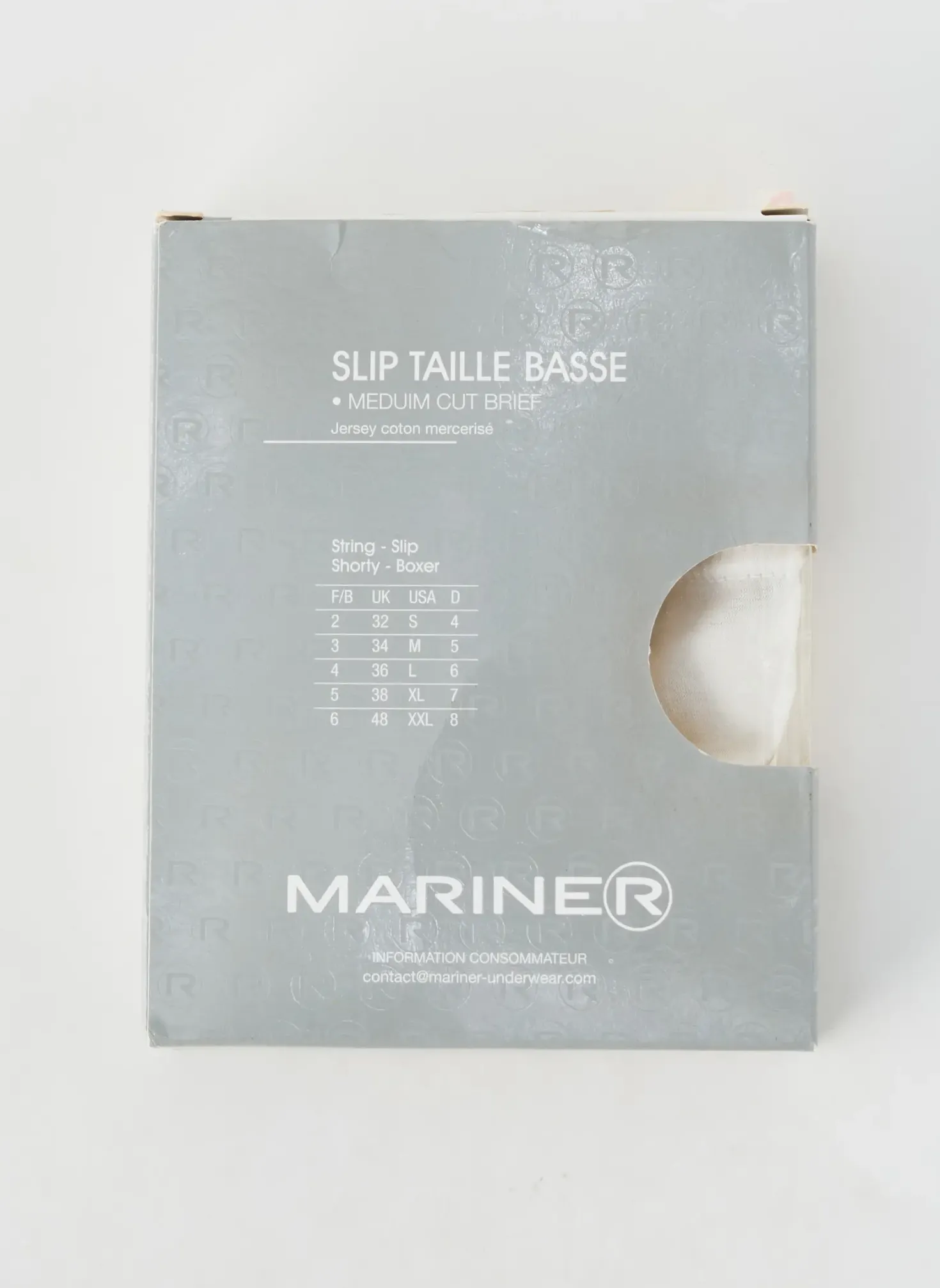 Slip Mariner Blanc