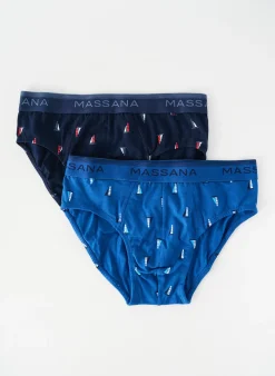 Slip Massana Bleu