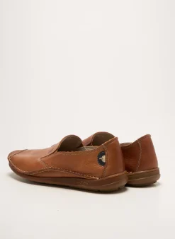 Slip Ons Fluchos Marron Bout Carré