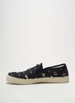 Slip Ons Shoecology Noir Bout Rond