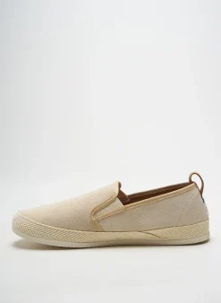 Slip Ons Verbenas Beige Bout Rond