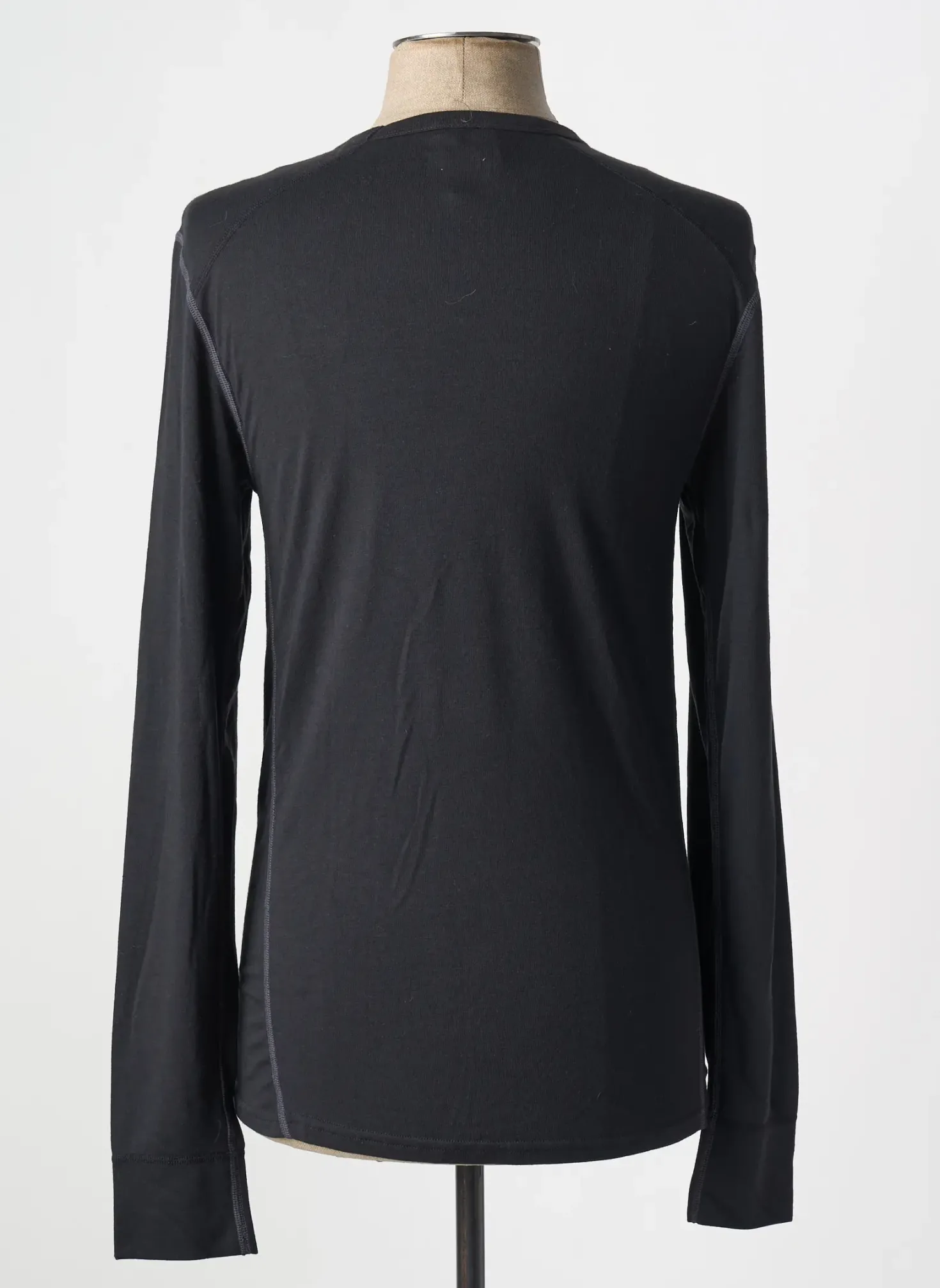 Sous-pull Athena Noir Manches Longues