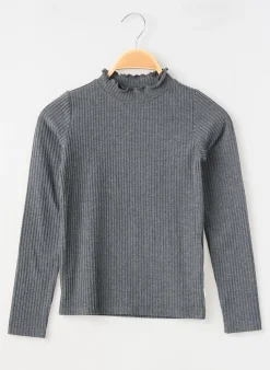Sous-pull Garcia Gris Manches Longues