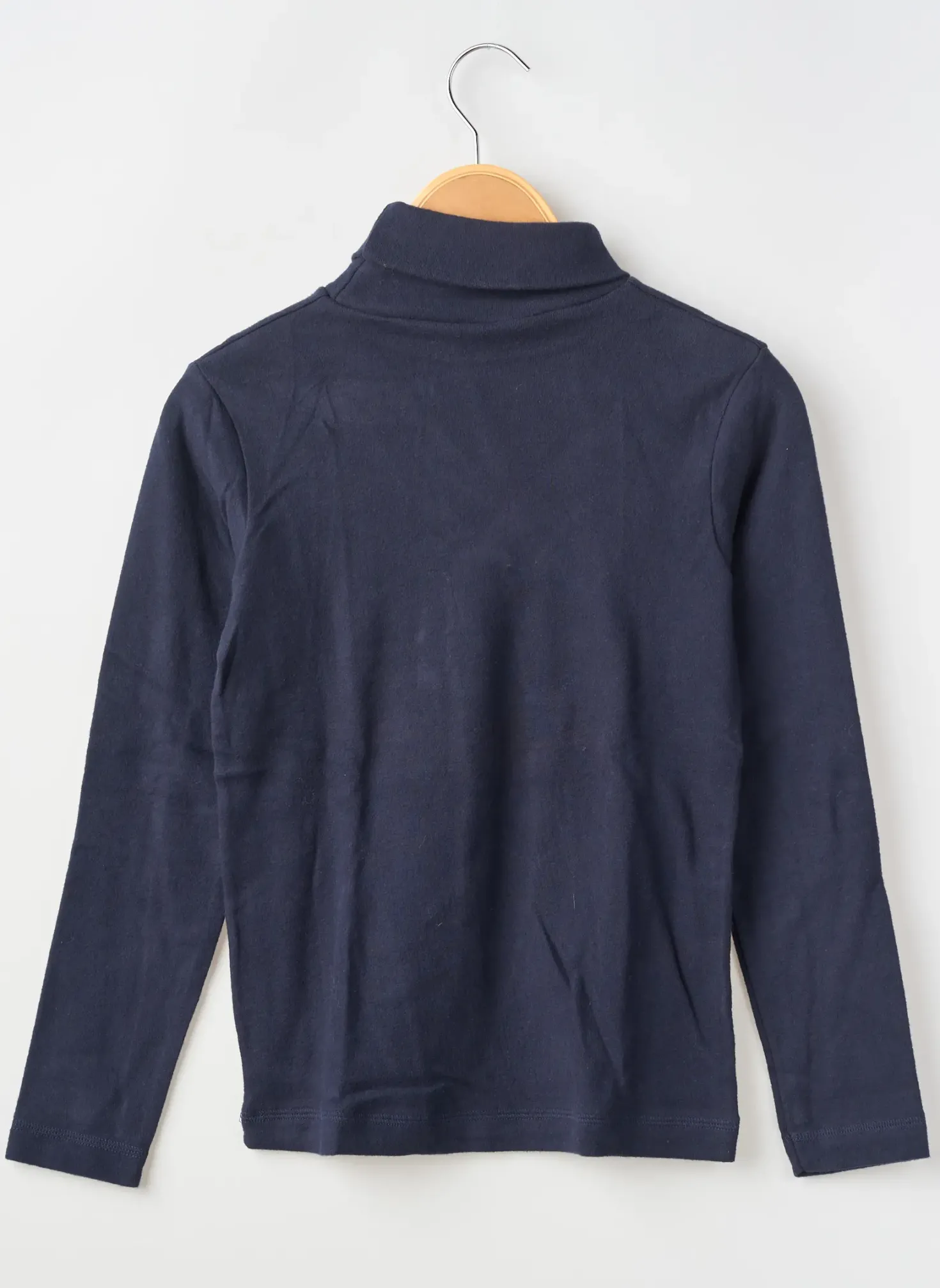 Sous-pull Petit Bateau Bleu Manches Longues