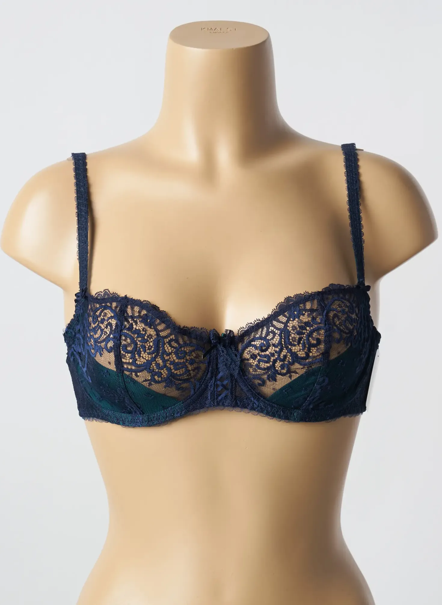 Soutien-gorge Aubade Bleu Haut Soutien-gorge Balconnet