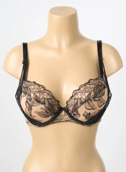 Soutien-gorge Aubade Noir Haut Soutien-gorge Push-up