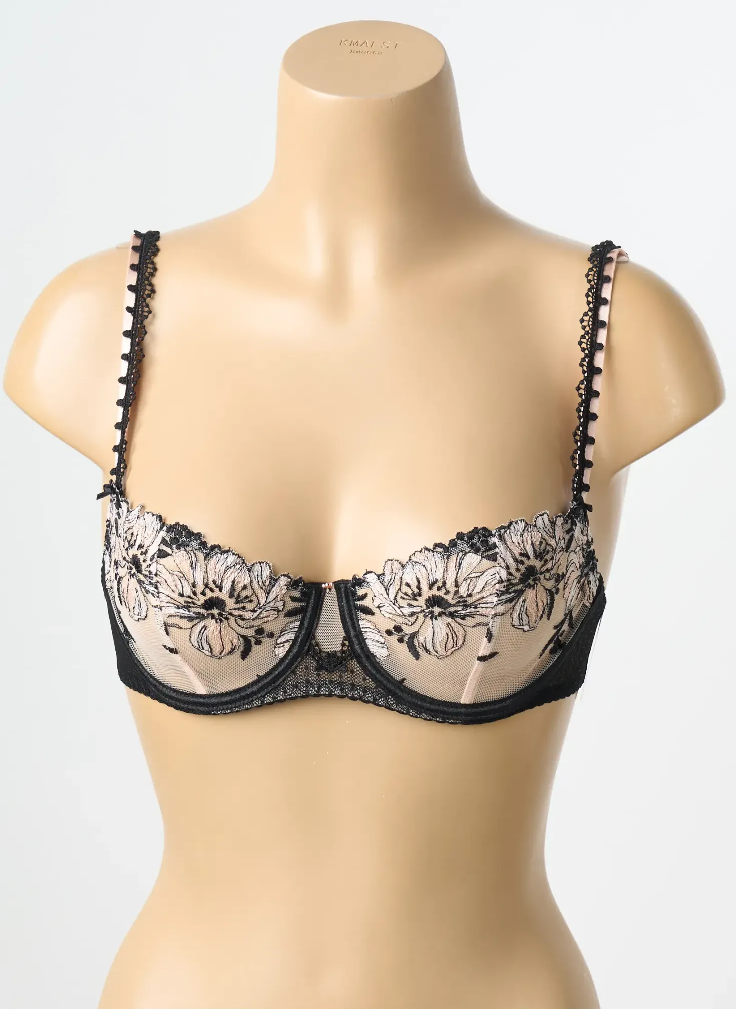 Soutien-gorge Aubade Noir Haut Soutien-gorge Balconnet