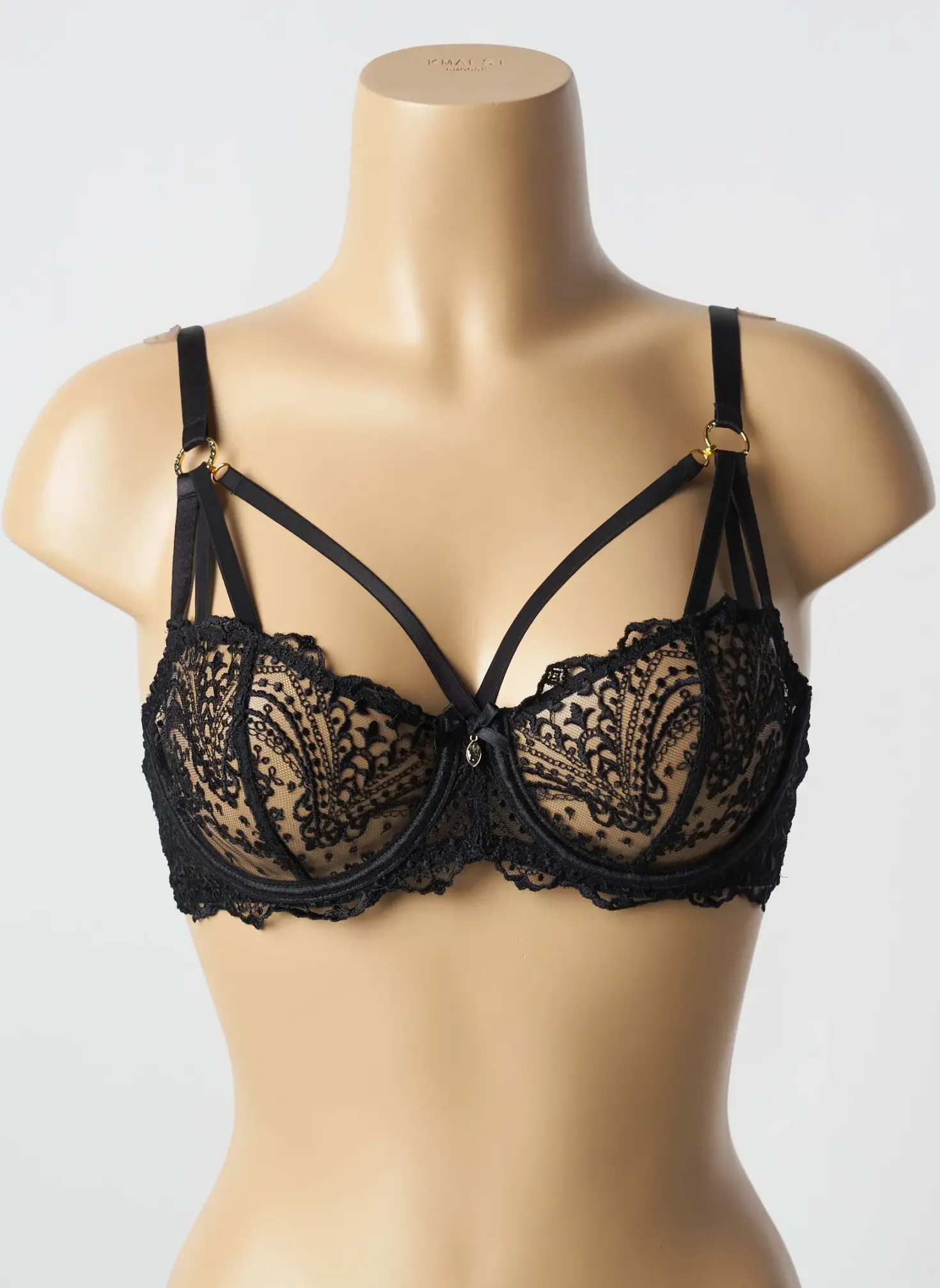 Soutien-gorge Aubade Noir Haut Soutien-gorge Balconnet