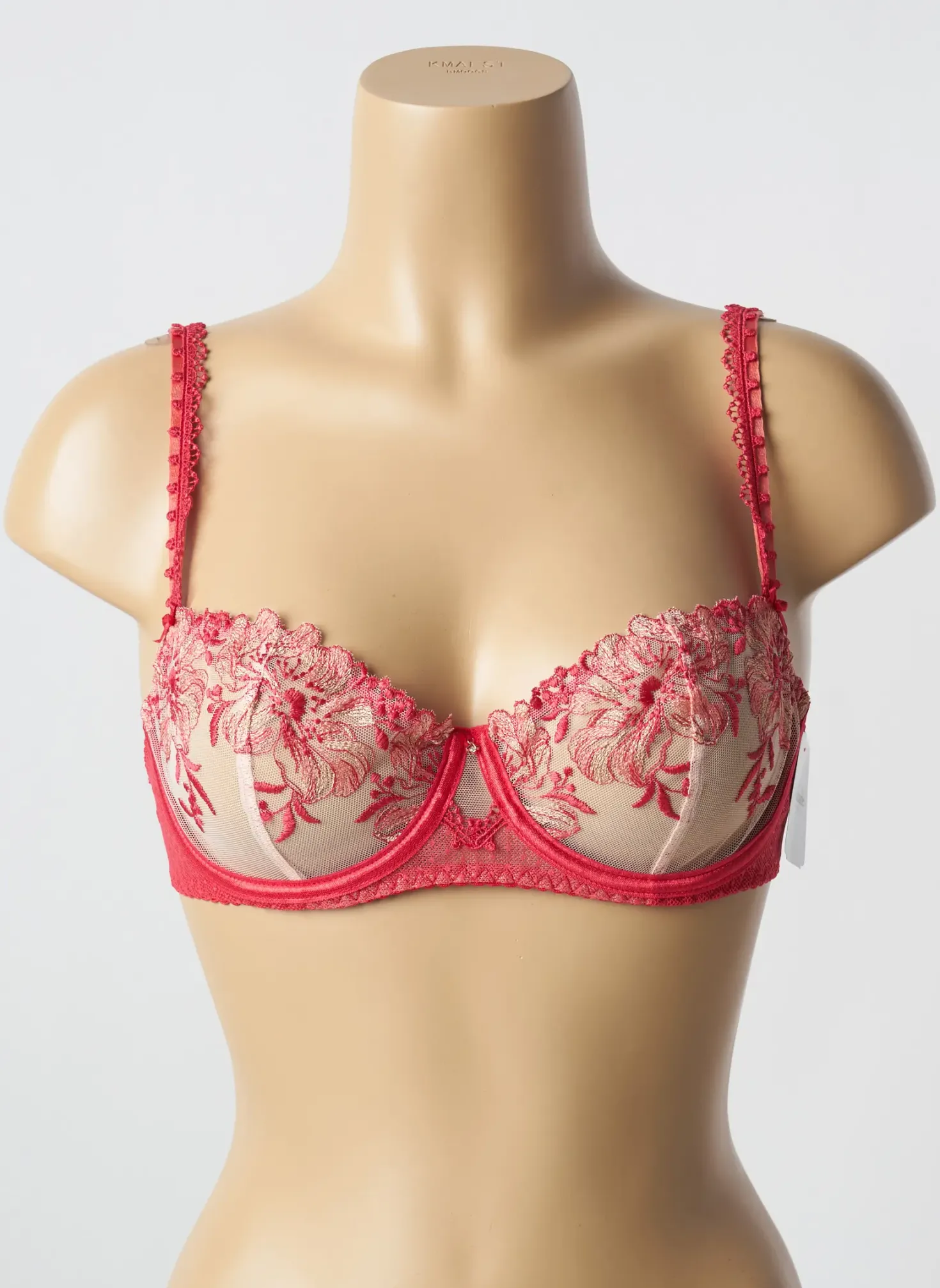 Soutien-gorge Aubade Rose Haut Soutien-gorge Emboitant