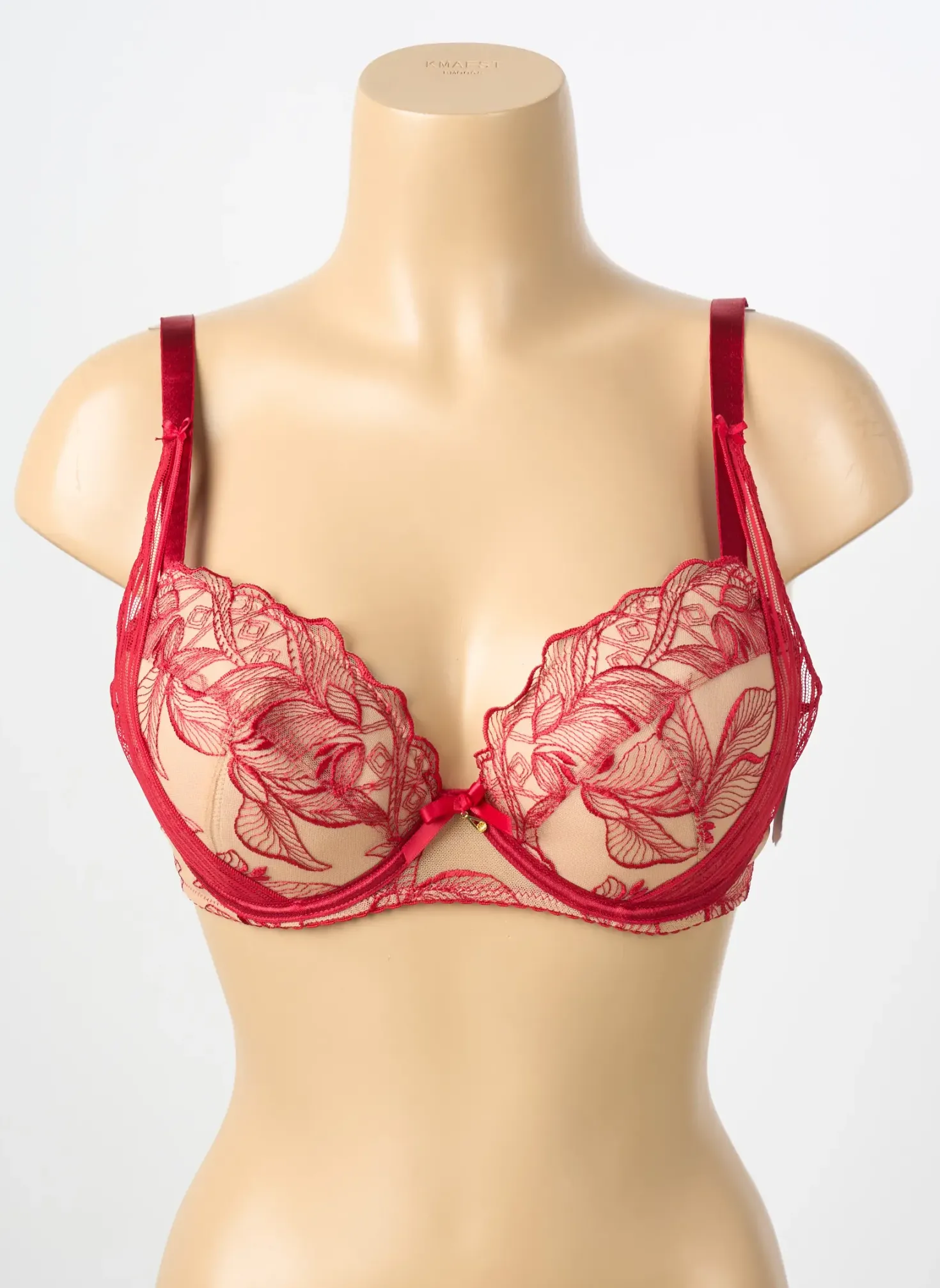Soutien-gorge Aubade Rouge Haut Soutien-gorge Push-up