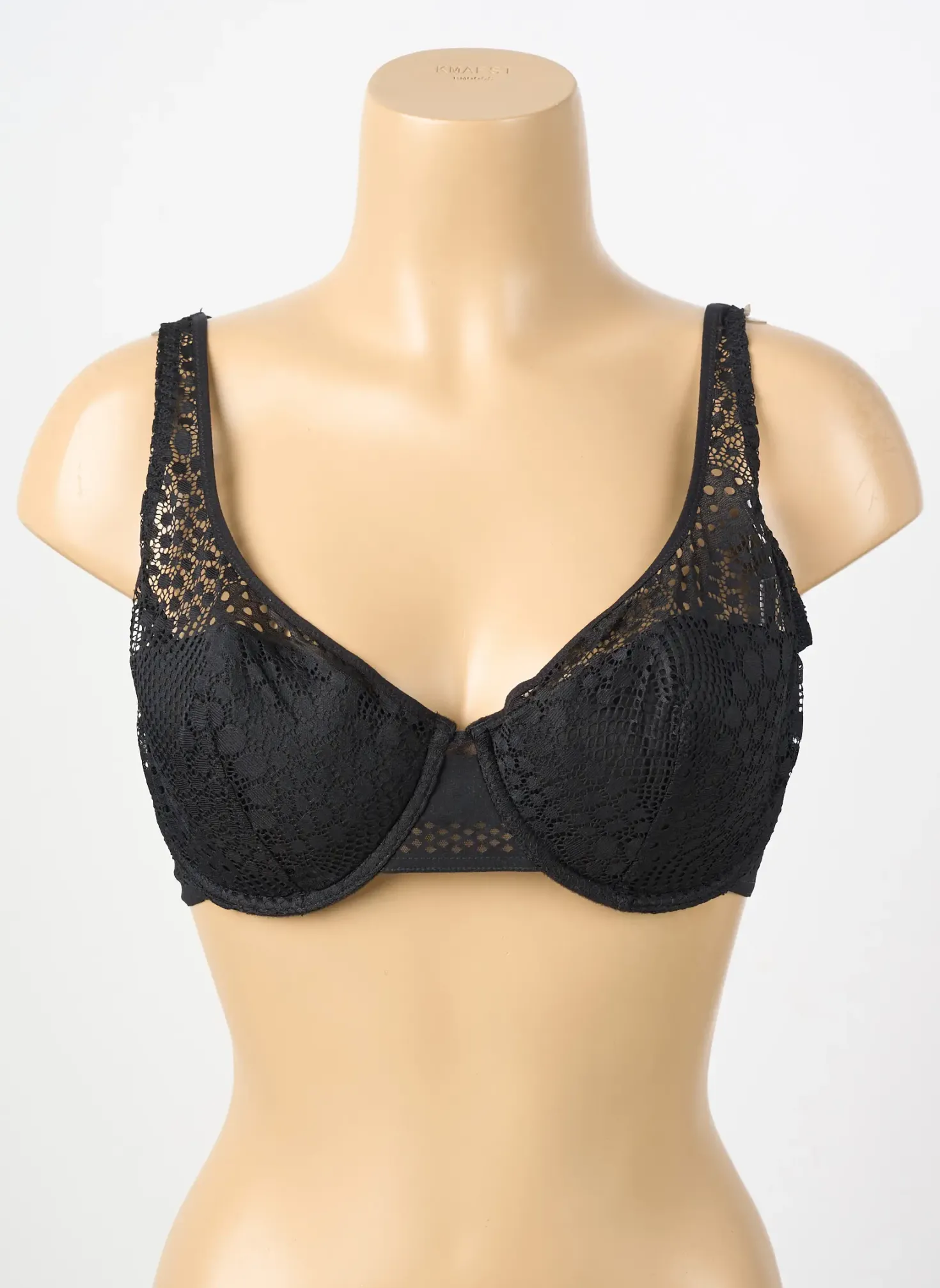 Soutien-gorge Implicite Noir Haut Soutien-gorge Emboitant