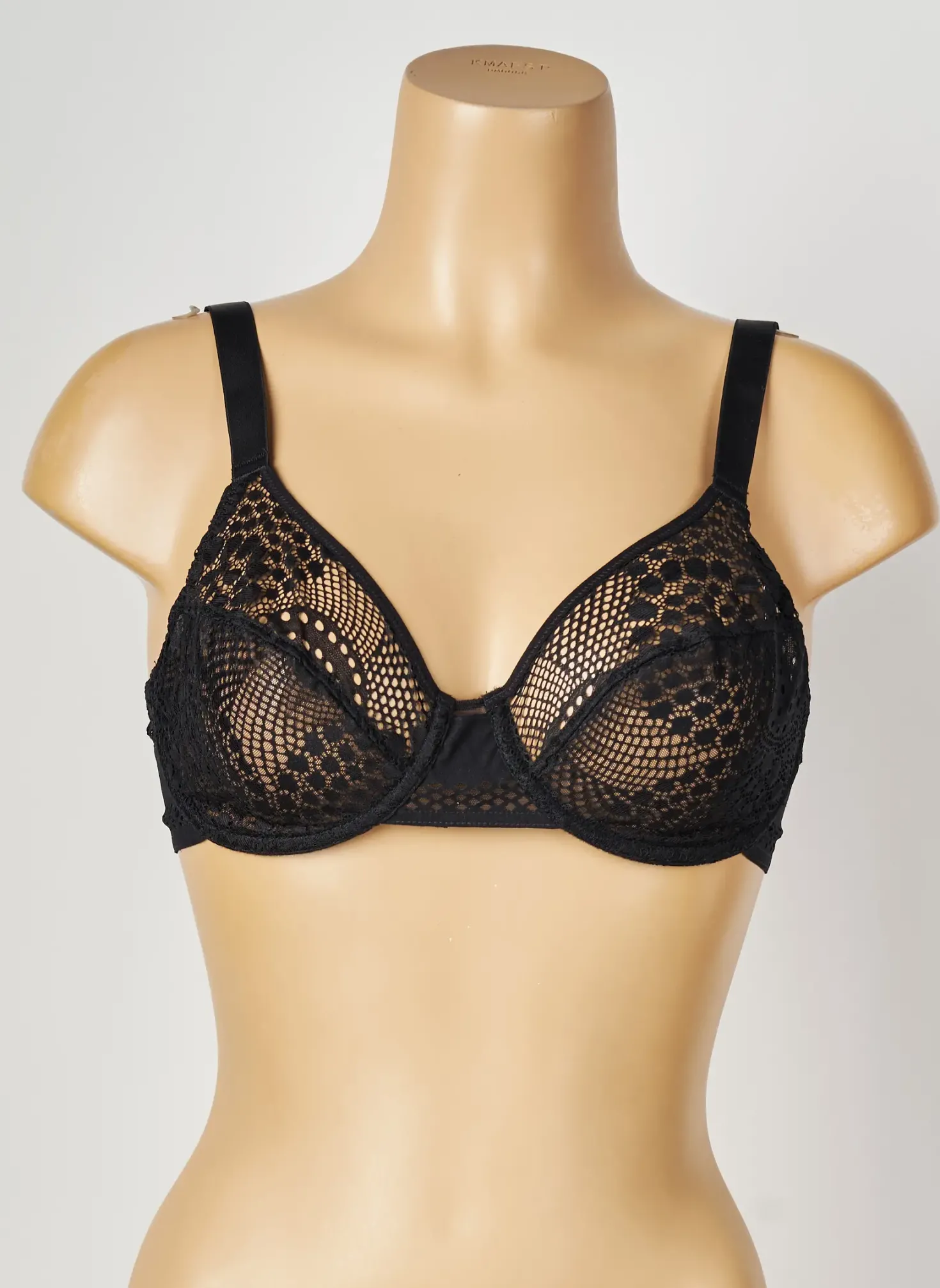 Soutien-gorge Implicite Noir Haut Soutien-gorge Balconnet