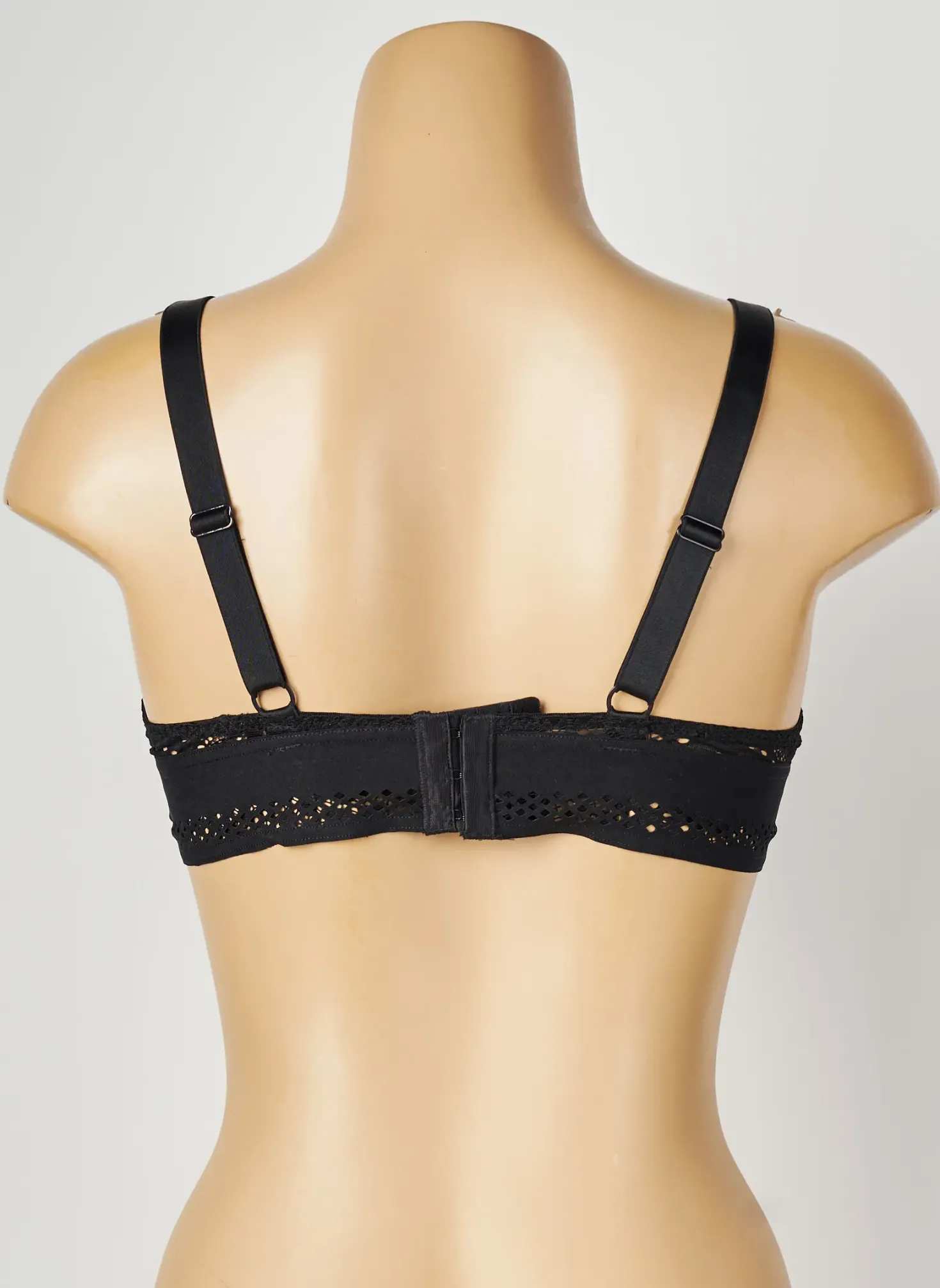 Soutien-gorge Implicite Noir Haut Soutien-gorge Balconnet