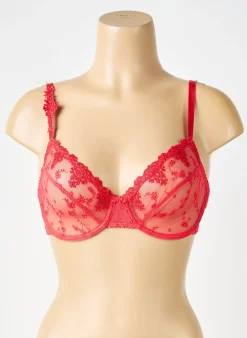 Soutien-gorge Passionata Rouge Haut Soutien-gorge Emboitant