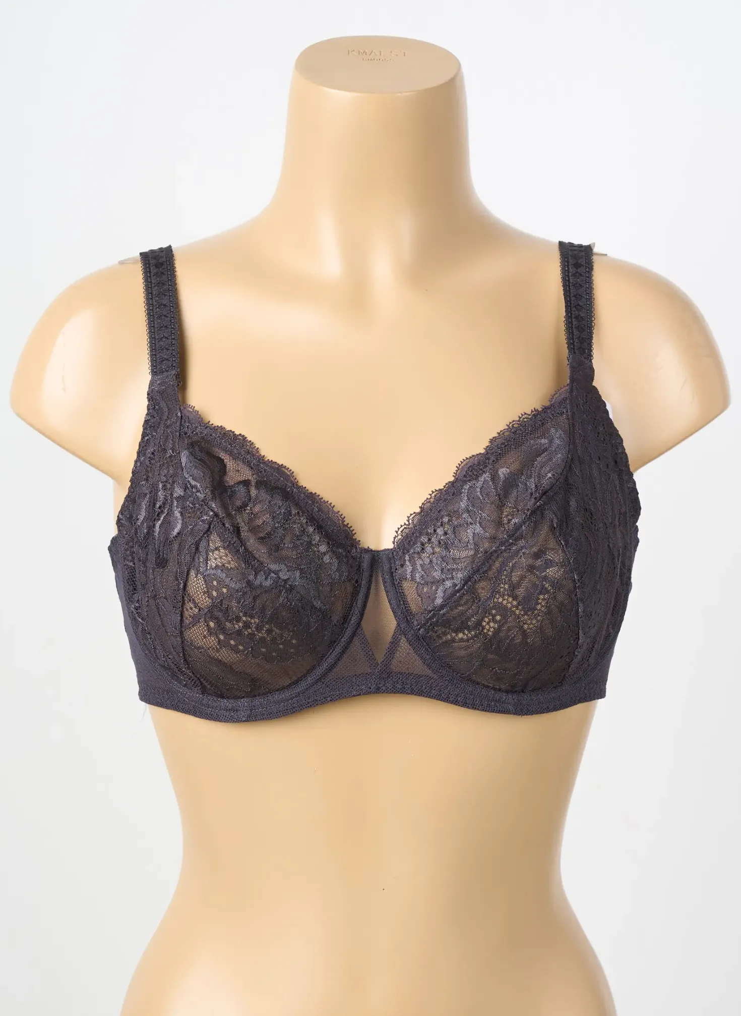 Soutien-gorge Simone Perele Gris Haut Soutien-gorge Emboitant