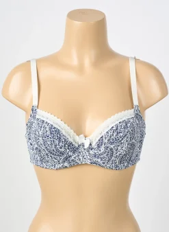 Soutien-gorge Valege Bleu Haut Soutien-gorge Emboitant