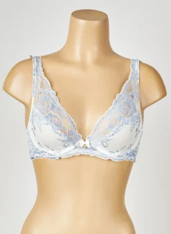 Soutien-gorge Valege Bleu Haut Soutien-gorge Emboitant