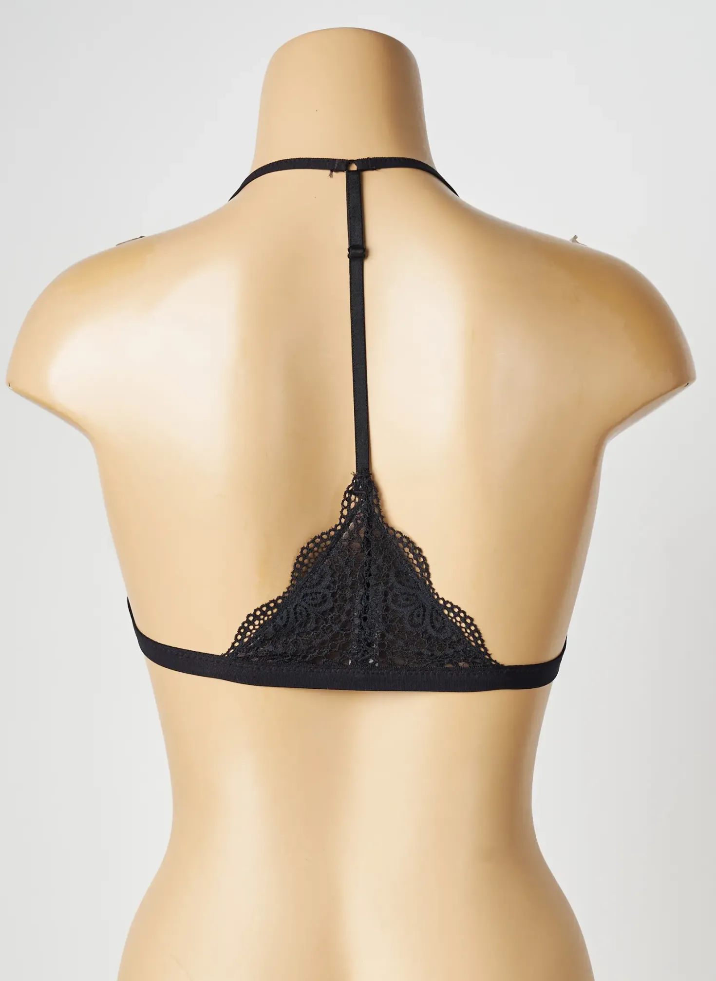 Soutien-gorge Valege Noir Haut Triangles