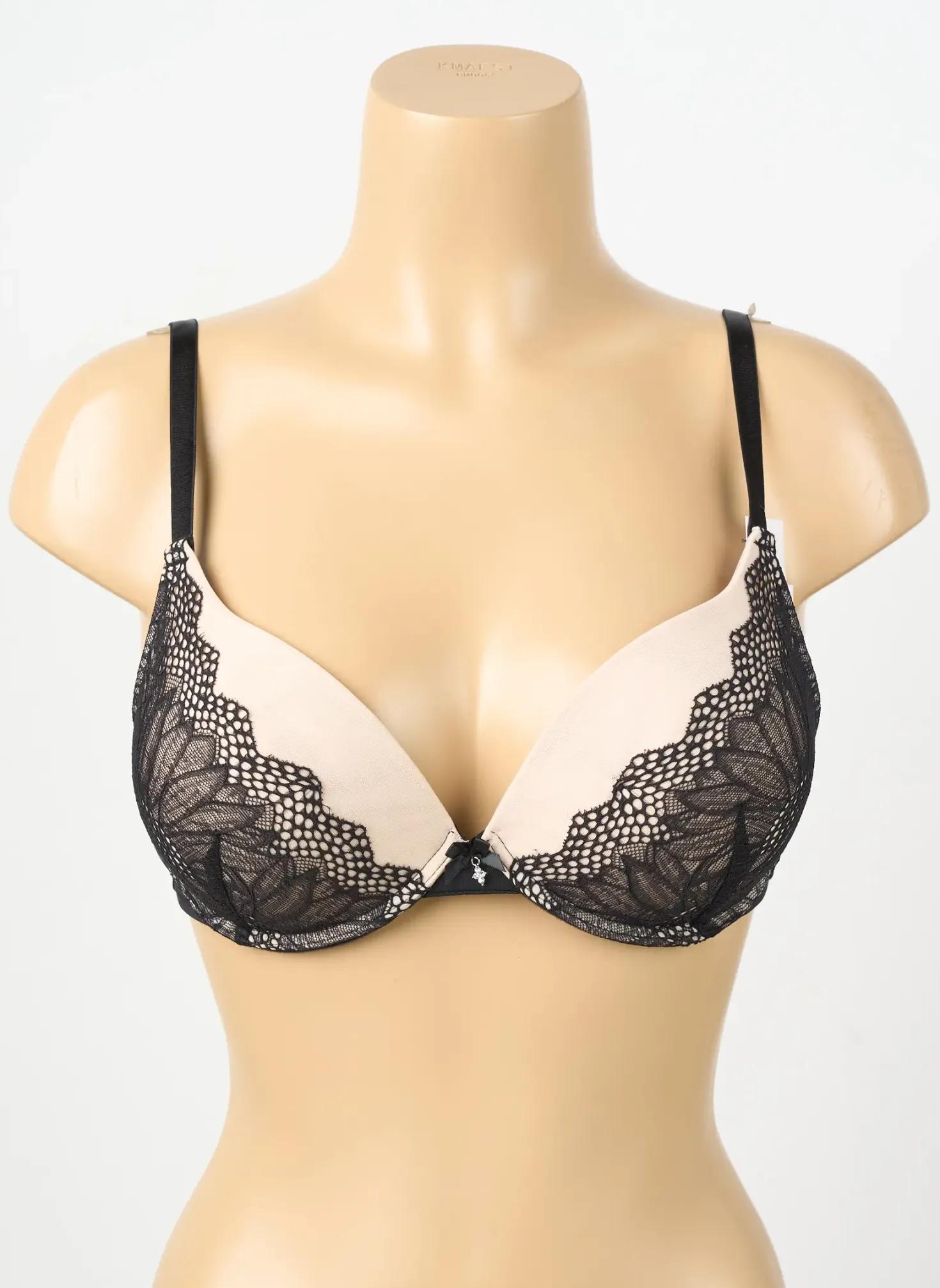 Soutien-gorge Valege Noir Haut Soutien-gorge Push-up