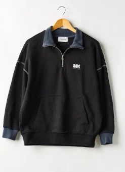 Sweat-shirt Albertine Noir Manches Longues