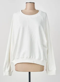 Sweat-shirt Artlove Blanc Manches Longues