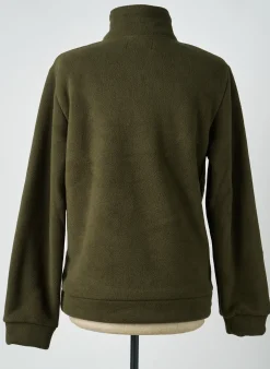 Sweat-shirt Blend Vert Manches Longues