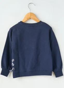 Sweat-shirt Boboli Bleu Manches Longues