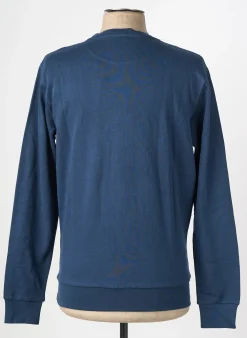 Sweat-shirt Camberabero Bleu Manches Longues