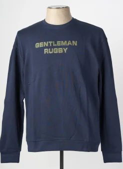 Sweat-shirt Camberabero Bleu Manches Longues