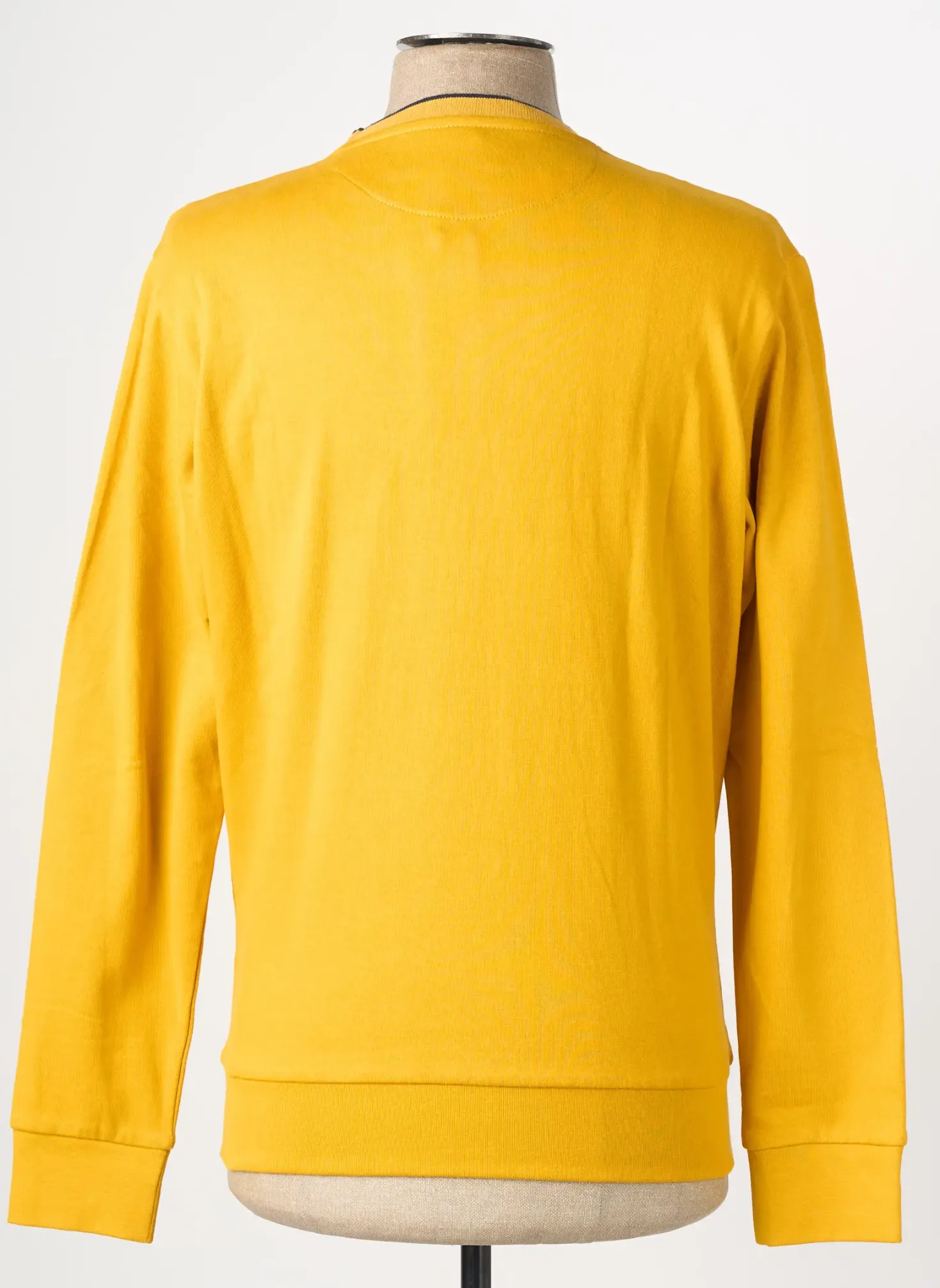 Sweat-shirt Camberabero Jaune Manches Longues