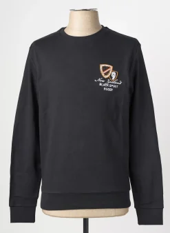 Sweat-shirt Camberabero Noir Manches Longues