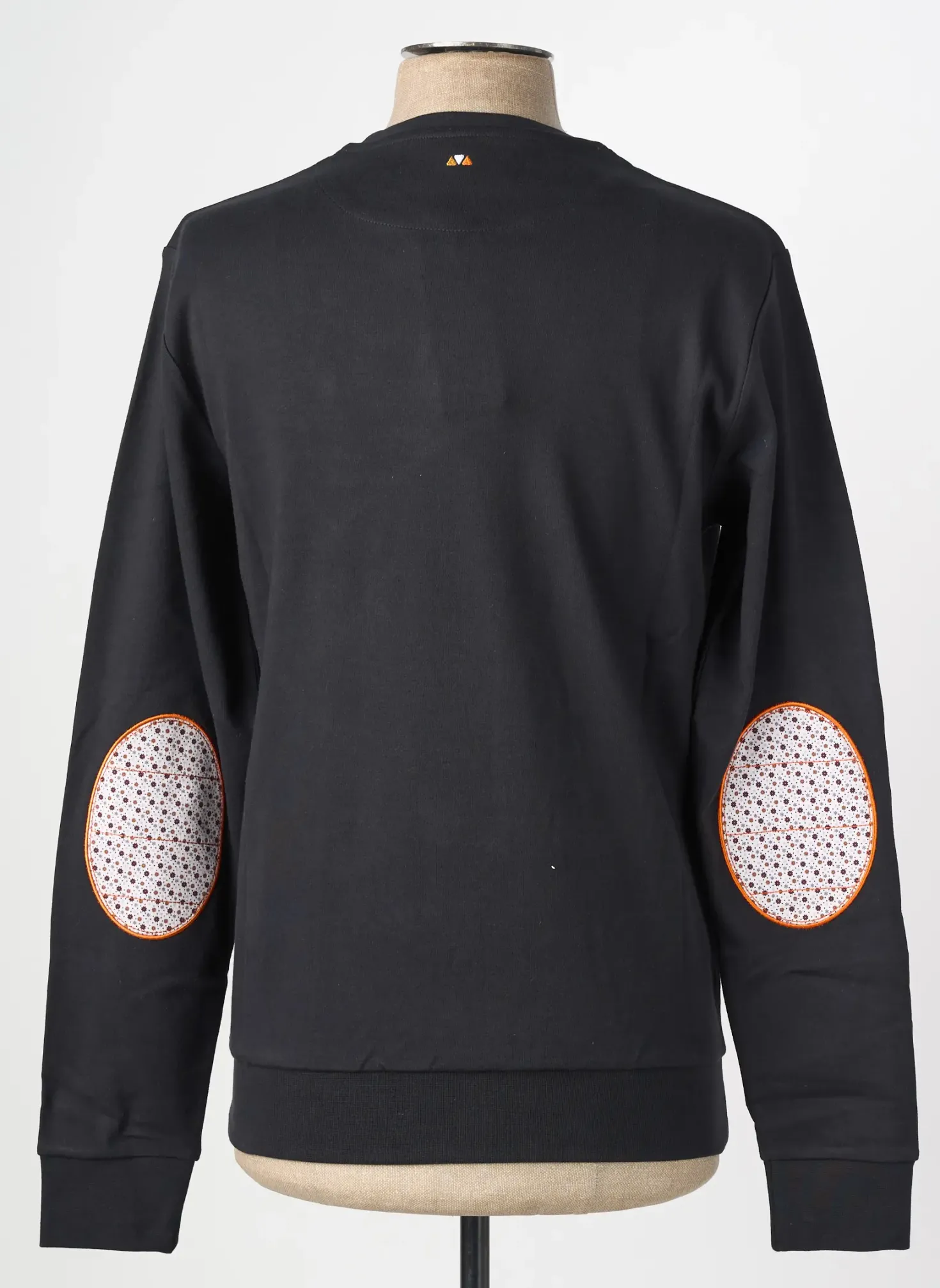 Sweat-shirt Camberabero Noir Manches Longues