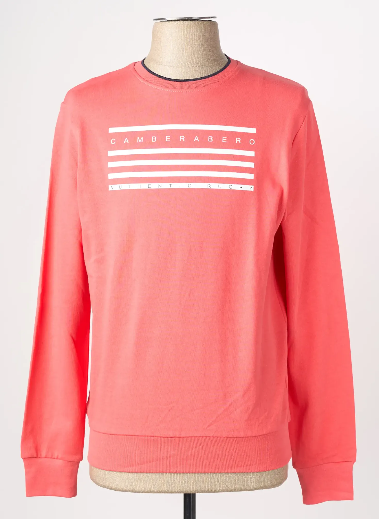 Sweat-shirt Camberabero Orange Manches Longues