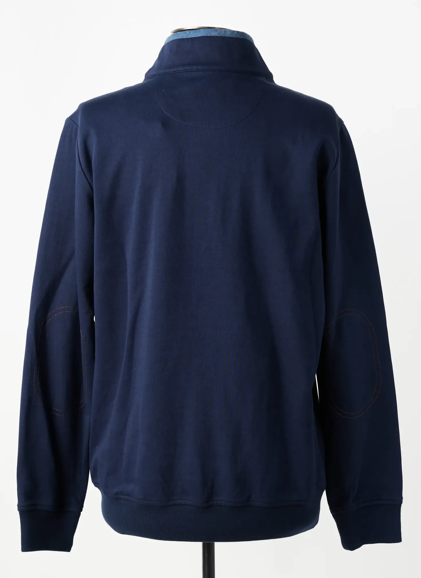 Sweat-shirt Cambridge Bleu Manches Longues
