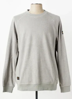 Sweat-shirt Camel Active Gris Manches Longues