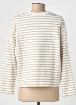 Sweat-shirt Camel Active Marron Manches Longues