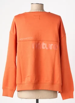 Sweat-shirt Camel Active Orange Manches Longues